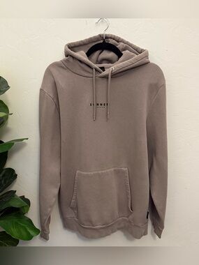 Sonneti London Men’s Taupe Sweatshirt Size Large Cotton Blend Made In Egypt